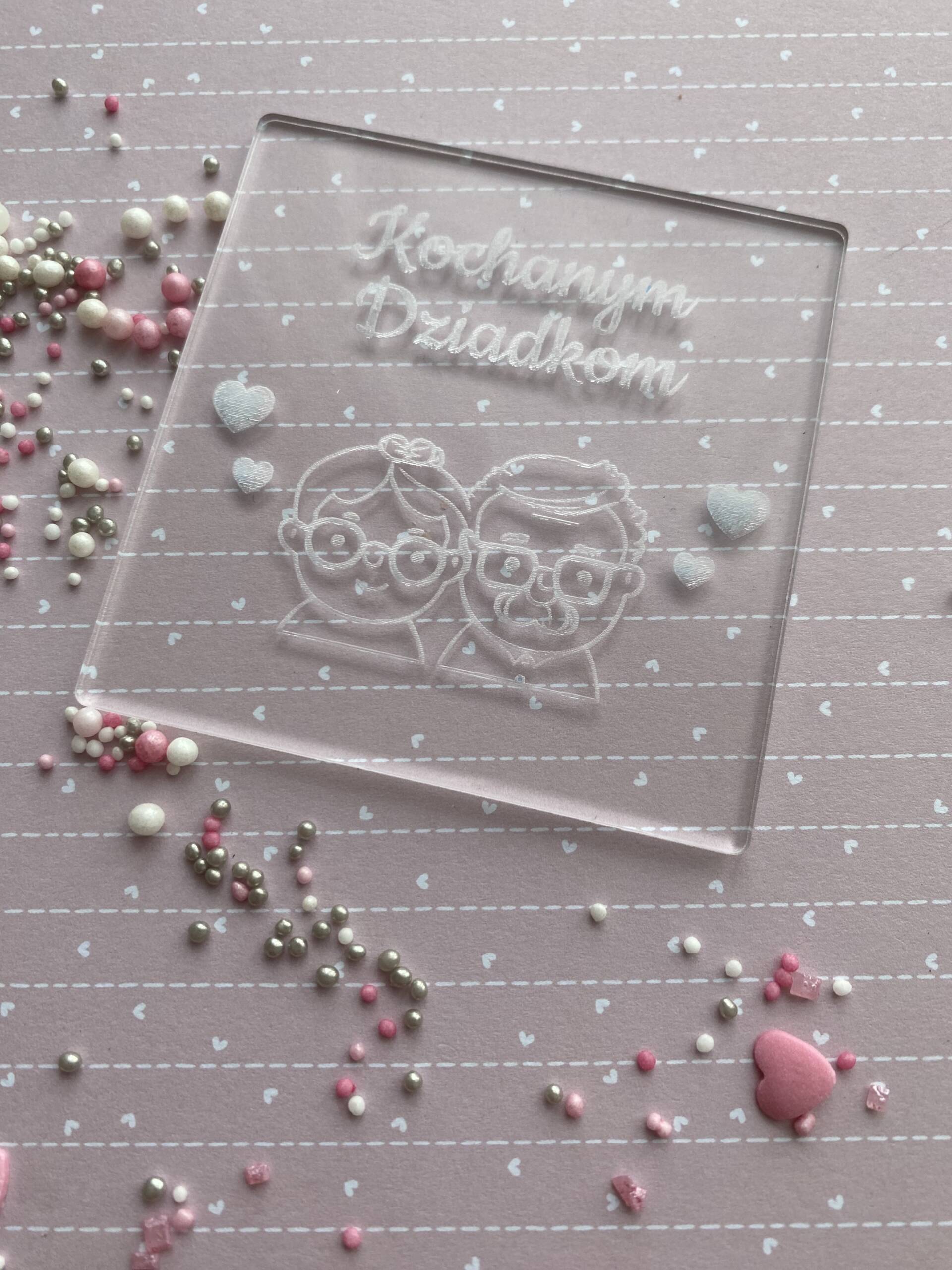 Zestaw Stempli Dzień Babci i Dziadka 4 szt